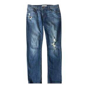 Fidelity Stevie Mid Rise Skinny Jeans Womens Size 29 Blue Distressed Canandian